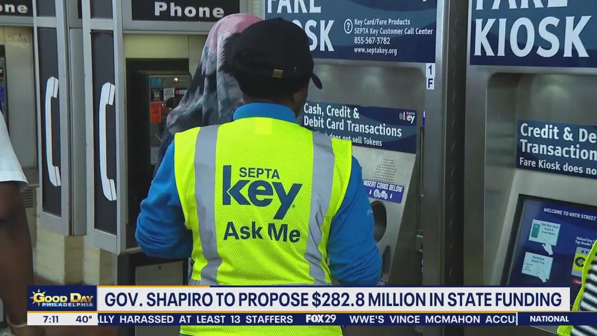 Shapiro's budget proposal makes 'major investment' in SEPTA