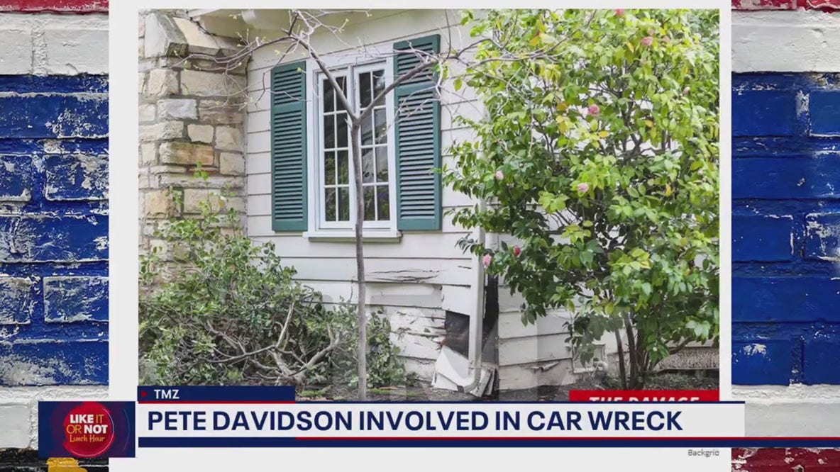 Pete Davidson involved in car accident