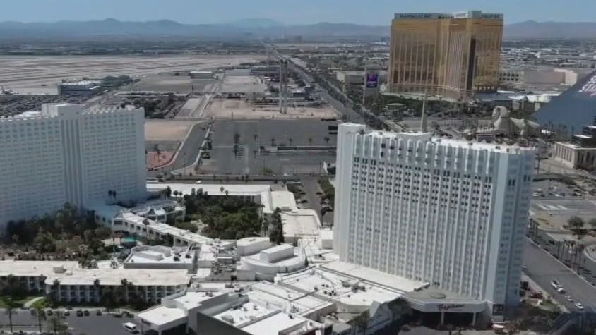 Tropicana Hotel & Casino still being demolished