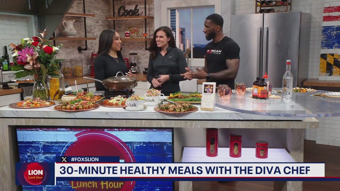 30-minute healthy meals from The Diva Chef