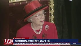 Paying tribute to Queen Elizabeth II: New Yorkers place flowers outside British Consulate | LiveNOW from FOX