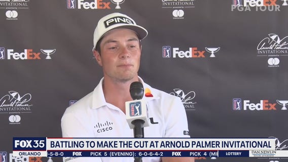 Battling to make the cut at Arnold Palmer Invitational