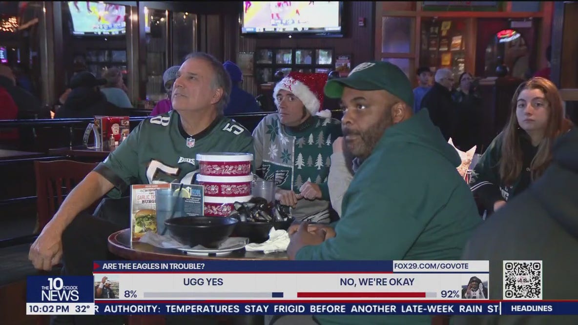 Eagles fans react to news of Jalen Hurts' shoulder injury