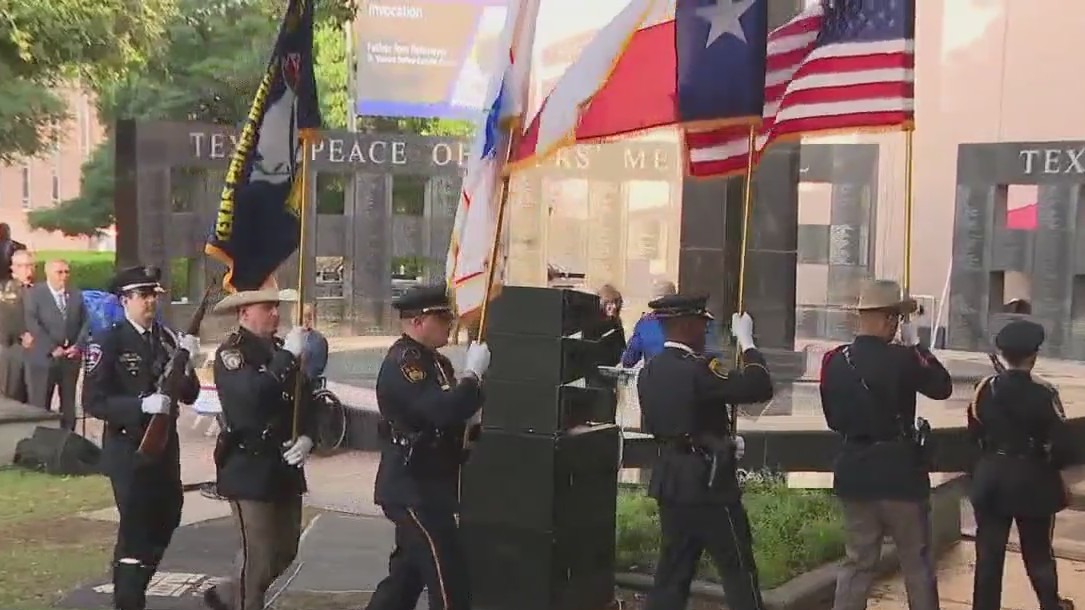 Fallen police officers honored in annual memorial wall vigil