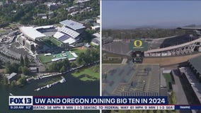 UW and Oregon joining Big Ten in 2024