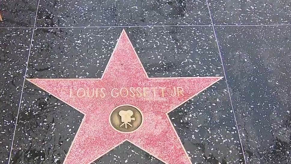 Louis Gossett Jr.'s star on Hollywood Walk of Fame