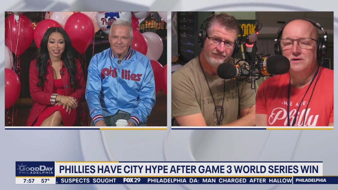 Preston & Steve: Philadelphia hype after Phillies Game 3 World Series win