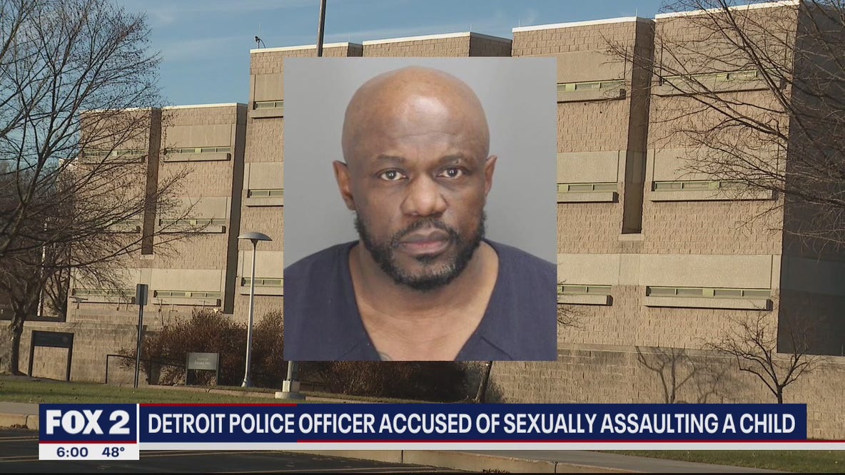 Detroit police officer accused of raping a minor