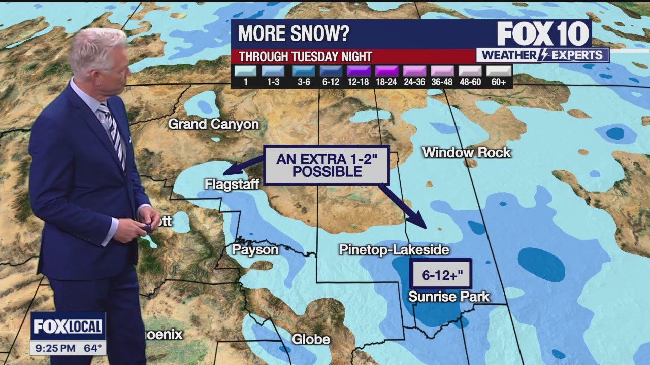 Evening Weather Forecast - 3/25/24 | FOX 10 Phoenix