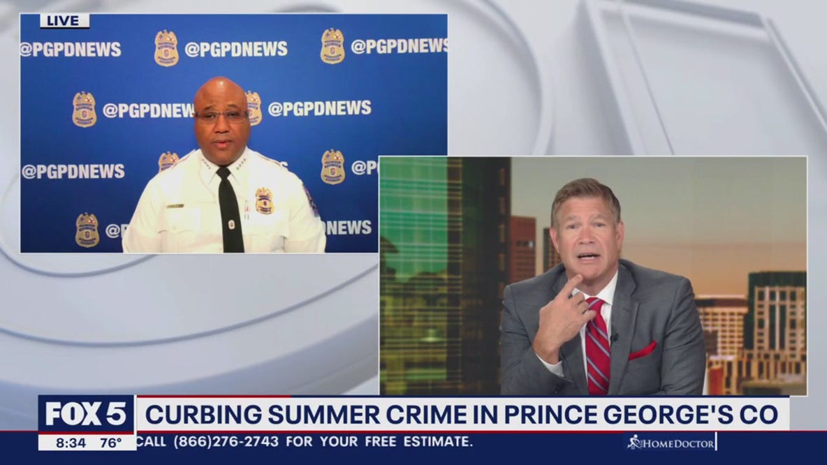 1-on-1 with Prince George's Police Chief Aziz
