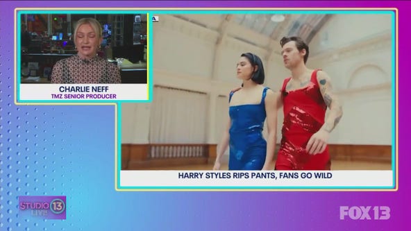 What's Poppin': Harry Styles rips pants, fans go  nuts