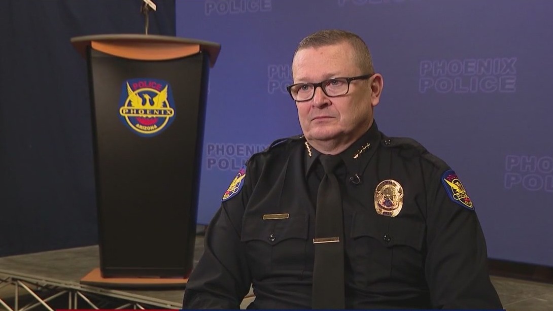 Interim Phoenix Police Chief talks about rise in shootings involving his police officers