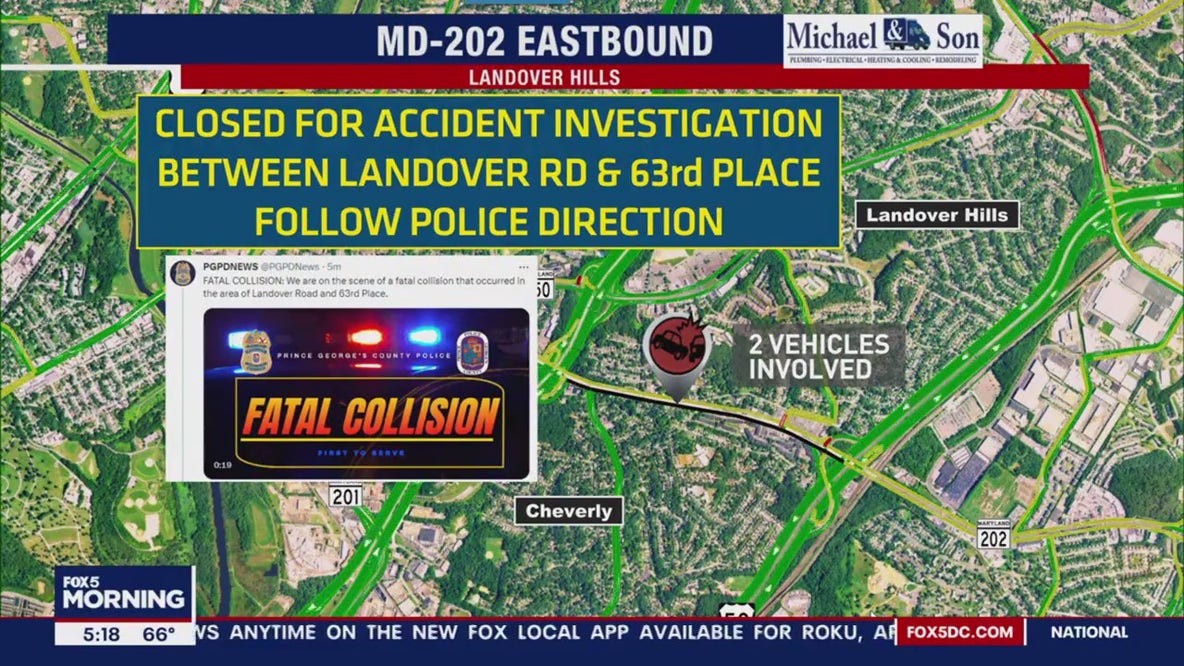 2 killed in deadly hit-and-run crash in Prince George’s County