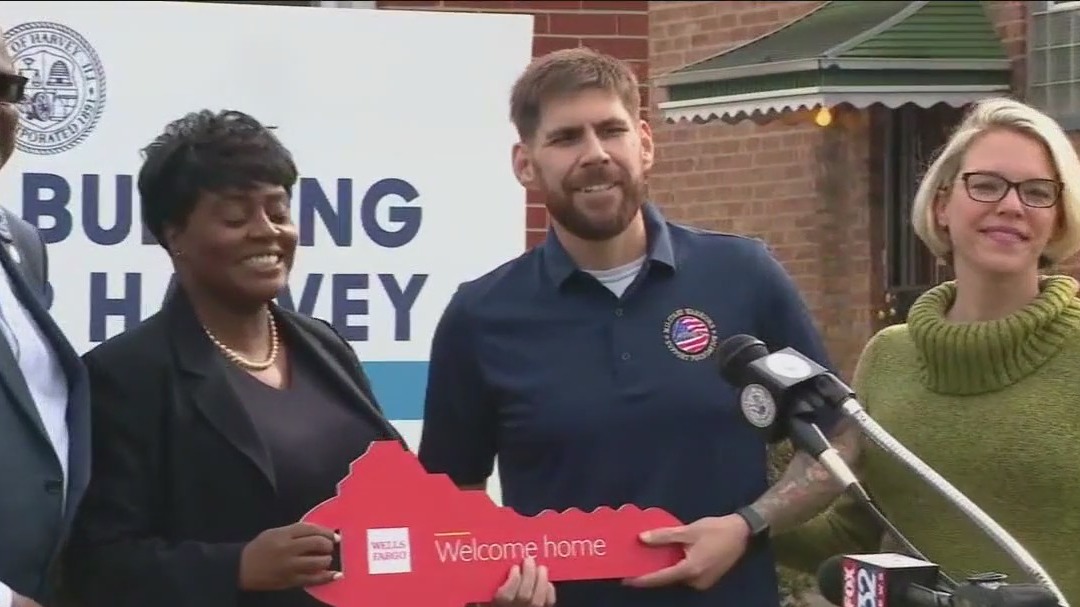 California Purple Heart recipient finds home in Harvey through Homes for Wounded Heroes Program