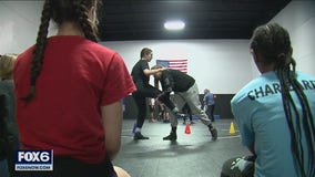Olympic trials finalist teaches wrestling to aspiring girls