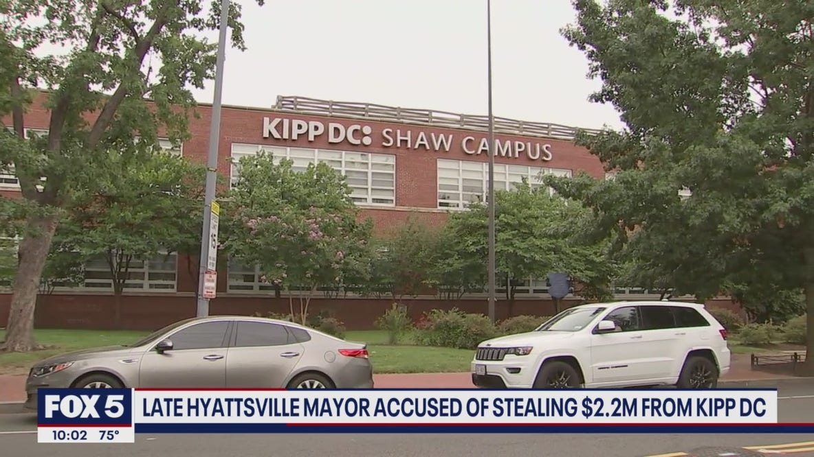 Late Hyattsville mayor accused of stealing $2.2M from KIPP DC
