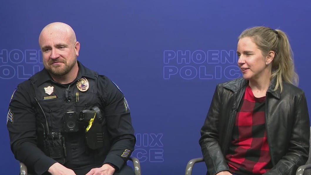 Phoenix Police sergeant takes wife on ride along, ending in canal rescue of family
