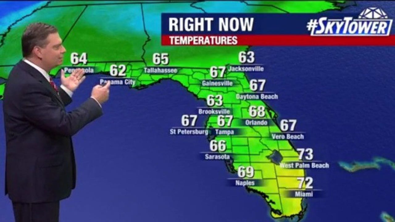Tampa weather Cloudy skies, scattered showers FOX 13 Tampa Bay Tampa weather Cloudy skies, scattered showers FOX 13 Tampa Bay