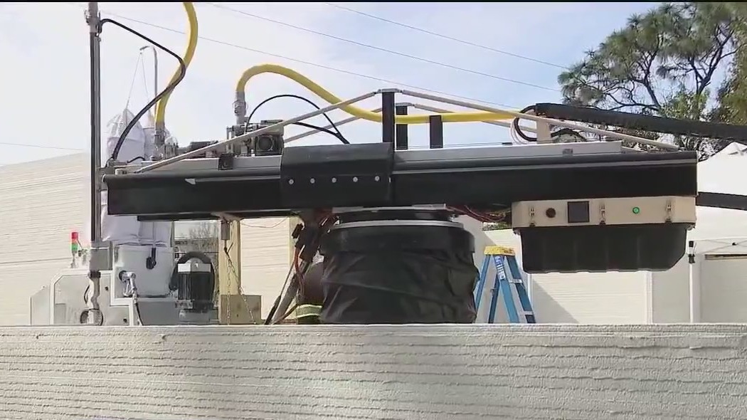 3-D printed home being built in Brevard County
