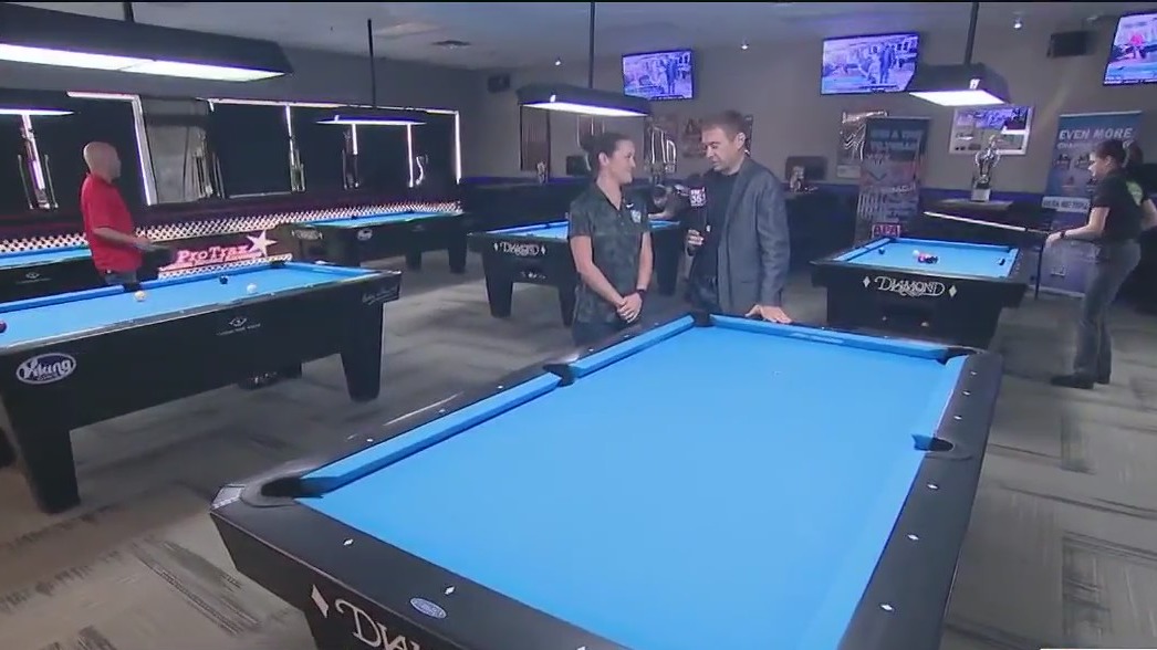 Shooting her shot: Woman wins pool championship