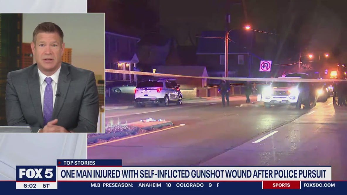 Person involved in pursuit shot himself inside rideshare vehicle in Arlington: police