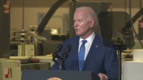 President Joe Biden visit to Sturtevant, talks about Microsoft facility