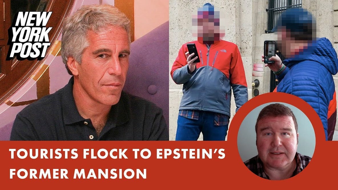 Tourists flock to Epstein’s former NYC townhouse