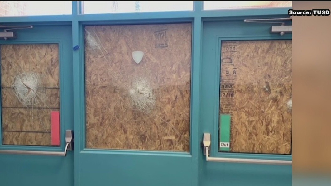 Tucson elementary school targeted by vandals