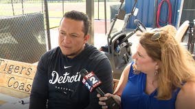 WATCH - Jennifer Hammond with an exclusive 1-on-1 interview with Tigers DH Miguel Cabrera