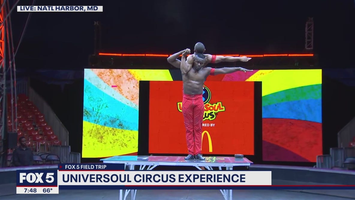 FOX 5 Field Trip: Interactive fun at the UniverSoul Circus!