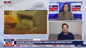 Dow could potentially reach 40K milestone today