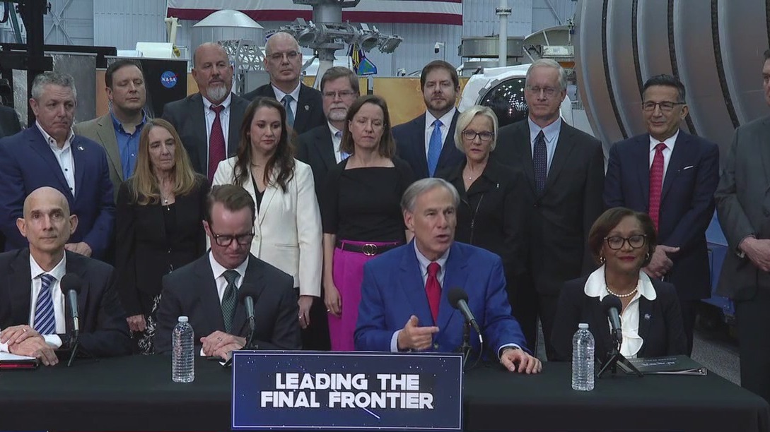 Texas takes the lead in space exploration with new Space Commission announcement at NASA's Johnson Space Center