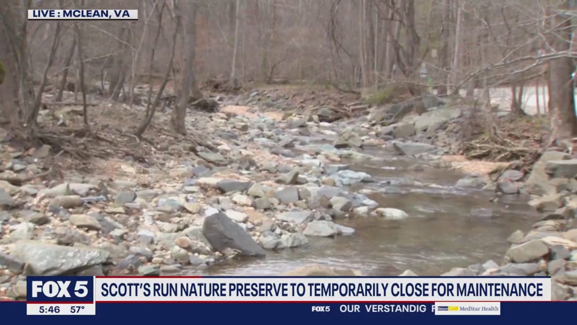 Scott's Run Nature Preserve temporarily closes