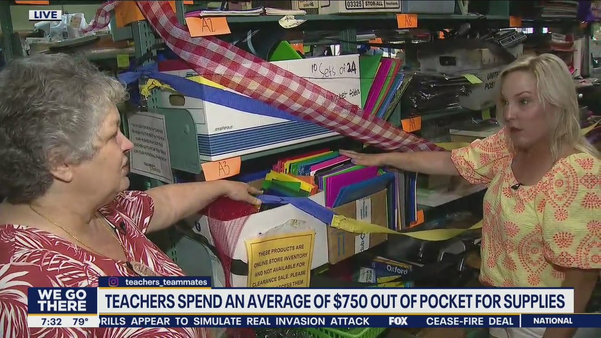 Back to School: Teachers' Teammates providing school supplies for teachers at Pennsylvania warehouse