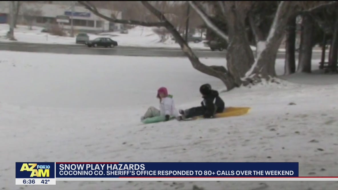 Coconino County deputies responded to 80+ calls over snow play during New Year's holiday