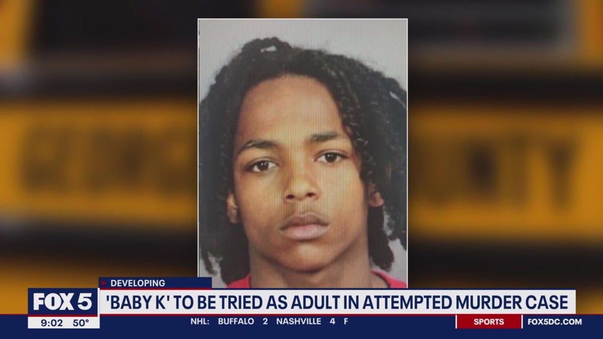 Baby K to face adult trial for Prince George's County school bus shooting attempt