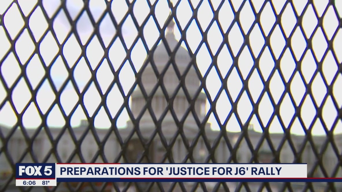 DC bracing for 'Justice for J6' rally at US Capitol; lawmakers advised to avoid complex this weekend