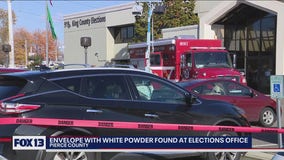 4 elections offices in Washington are evacuated due to suspicious envelopes, 2 containing fentanyl