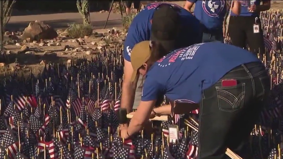 10K flags planted for Memorial Day in Phoenix