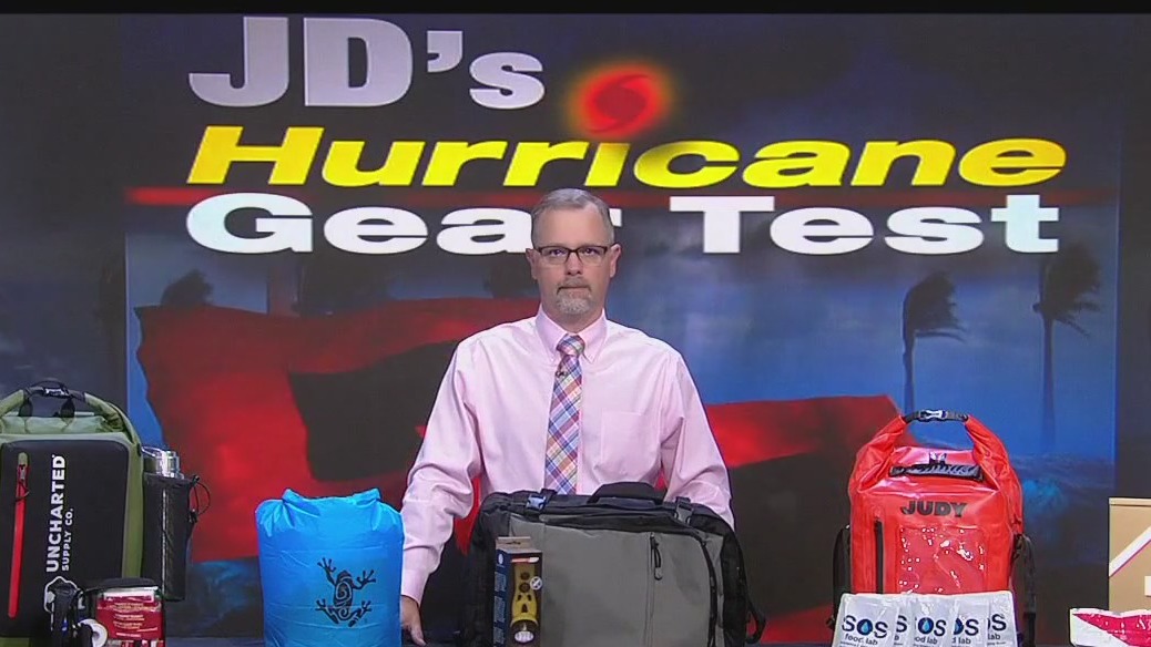 Hurricane Gear Test: Pre-built survival kits