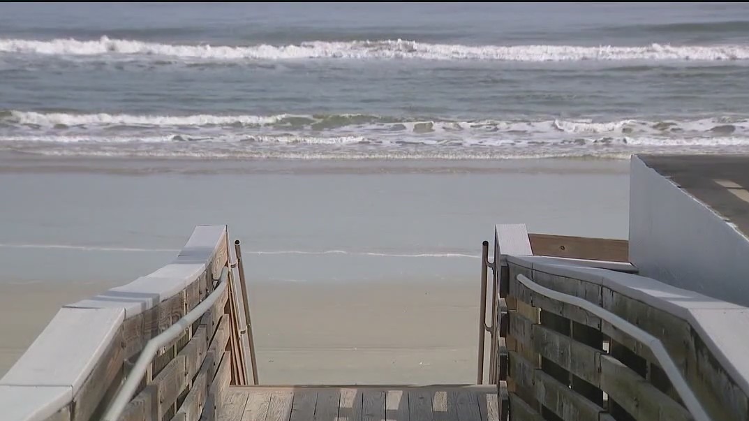 Officials warn public of dangerous beach erosion