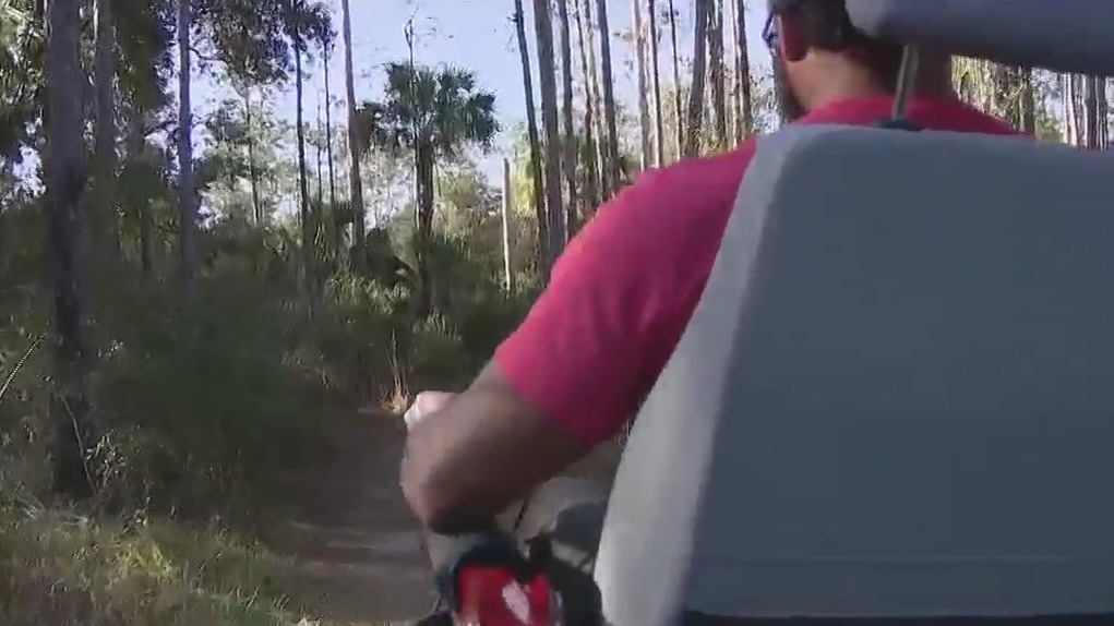 Track Chair program coming to Florida allows mobility-impaired people to explore wilderness
