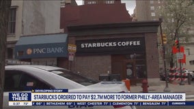 Starbucks ordered to pay $2.7 million to former Philadelphia area manager