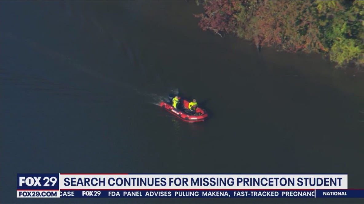 Search continues for missing Princeton student