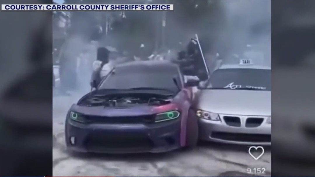 Huge illegal drag racing event busted