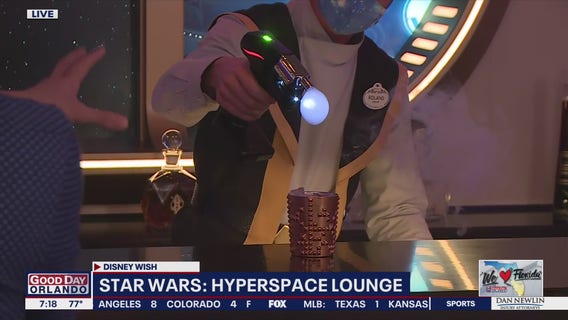 Disney Wish: Inside the Star Wars Hyperspace Lounge