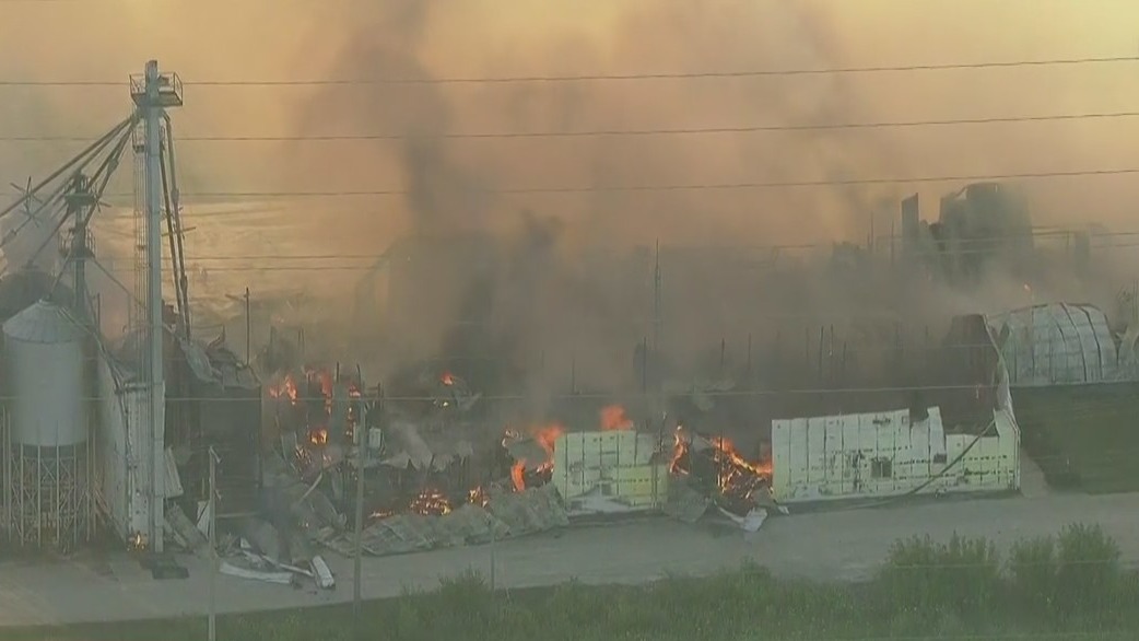Extra-alarm fire breaks out at Shorewood farming complex, residents told to shelter in place