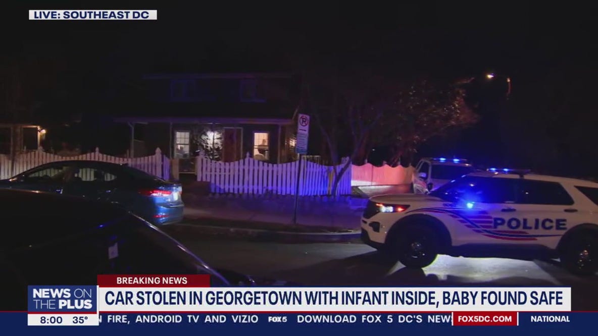 Jeep stolen in Georgetown with infant inside, baby found safe