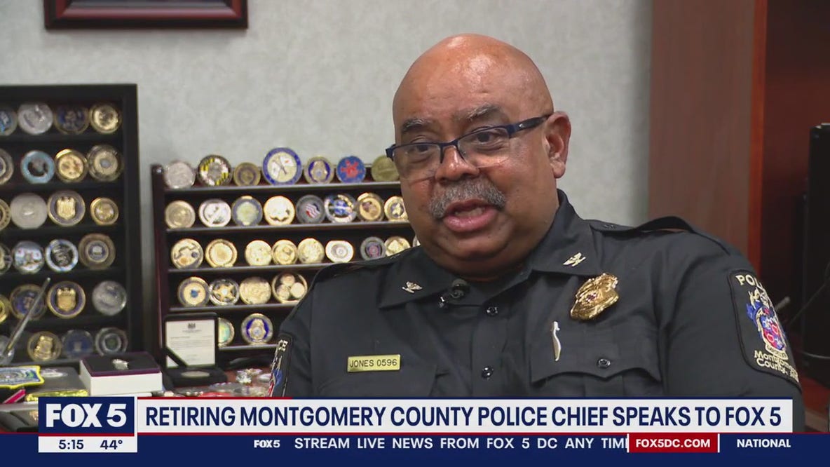 Retiring Montgomery County Police Chief troubled by spike in youth crime