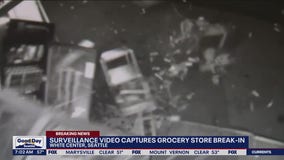 Thieves use truck to pull ATM from market in White Center